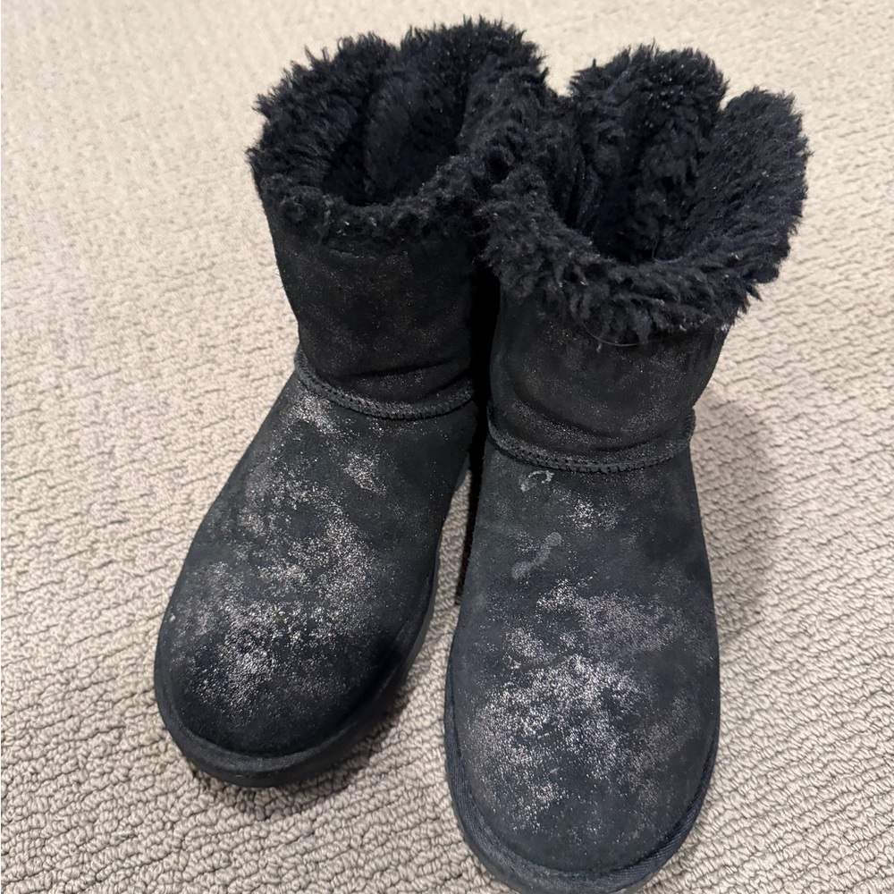 UGG Black Suede Boots